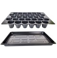 Wielodoniczka paleta rozsadowa 6/32 + tacka DPT1