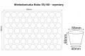 Wielodoniczka paleta rozsadowa 55/60 + tacka DPT4
