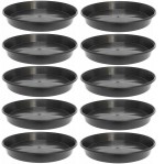 Podstawki plastikowe P30 30cm czarne 10szt. - pod doniczki na choinki