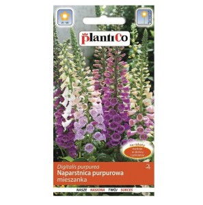 Naparstnica purpurowa MIX - nasiona kwiatów Plantico 0,3g