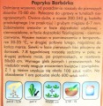 Papryka słodka BARBÓRKA nasiona Plantico 0,5g