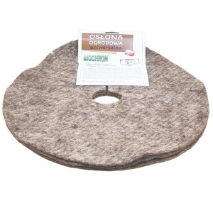 Osłony wełniane do ściółkowania BIOCHRON okrągłe 40cm x 3szt. - ekologiczne