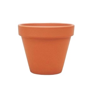 Doniczka gliniana TERAKOTA 7cm - naturalna ceglana donica ceramiczna
