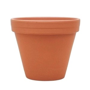 Doniczka gliniana TERAKOTA 20cm - naturalna donica ceramiczna ceglana