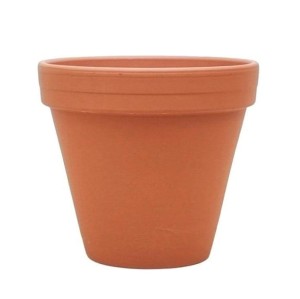 Doniczka gliniana TERAKOTA 22cm - naturalna donica ceramiczna ceglana