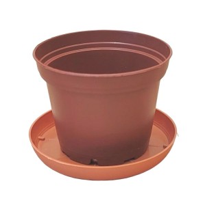 Doniczka produkcyjna mała 0,2L 7cm OK z podstawką