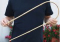 ŁUK BAMBUSOWY gięty podpora do roślin pnączy 60cm