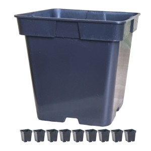 Doniczki szkółkarskie S4A 4L 18cm KW 10szt. na krzewy trawy ozdobne byliny