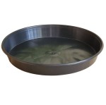 Podstawka plastikowa P30 30cm czarna - pod doniczki 20L do uprawy pomidorów