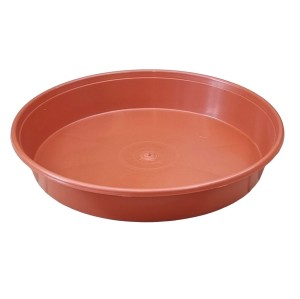 Podstawka plastikowa DonKwiat 18cm TERAKOTA - pod doniczki i misy uprawowe