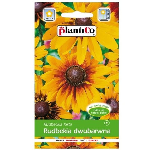 RUDBEKIA DWUBARWNA nasiona kwiatów Plantico 1g