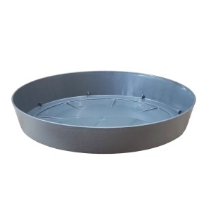 Podstawka pod doniczkę okrągła Lofly SZARA 12,5cm