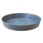 Podstawka pod doniczkę okrągła Lofly SZARA 19cm