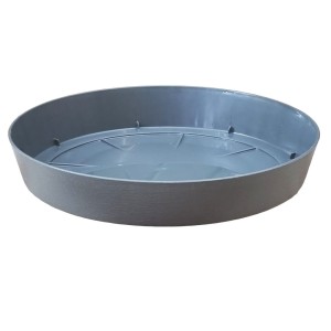 Podstawka pod doniczkę okrągła Lofly SZARA 23cm