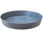 Podstawka pod doniczkę okrągła Lofly SZARA 30,5cm