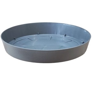 Podstawka pod doniczkę okrągła Lofly SZARA 30,5cm