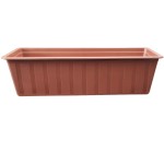 SKRZYNKA BALKONOWA AGRO 50cm TERAKOTA - podłużna doniczka na kwiaty