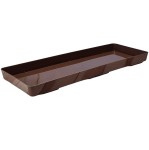 PODSTAWKA AGRO 34,5cm BRĄZOWA - pod doniczki i skrzynki balkonowe 40cm