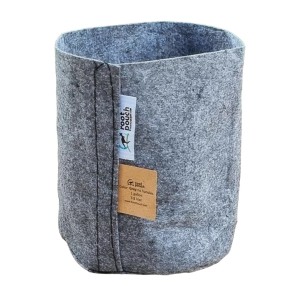 DONICZKA FILCOWA SZARA 3,8L - torba growbag do uprawy roślin warzyw ziół