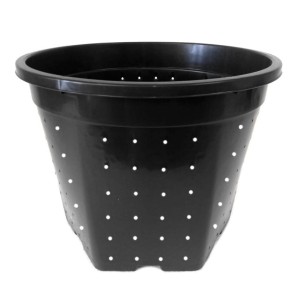 Doniczka z dziurkami ażurowa wkopywana 25cm 7,5L na choinki pomidory ogórki