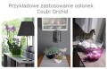 Doniczka osłonka storczyka MISA COUBI ORCHID BIAŁA