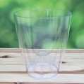 Doniczka osłonka storczyka TRANSPARENTNA DUŻA 16cm