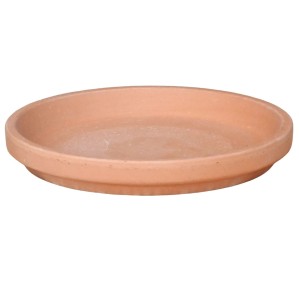 Podstawka gliniana mrozoodporna Antyk 22cm - pod doniczkę na małą choinkę