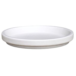 Podstawka gliniana mrozoodporna Granit 24cm - pod doniczkę na małą choinkę