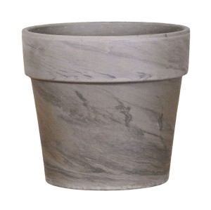 Doniczka gliniana CALIMA BAZALT 24cm - donica ceramiczna z terakoty