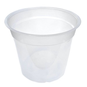 Doniczka do uprawy storczyka przeźroczysta 15cm 1,3L Teku MCO-15