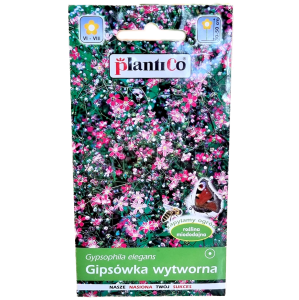 Gipsówka wytworna różowa karminowa - Gypsophila - nasiona PlantiCo 1g
