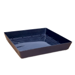 Podstawka Lofly Saucer 20cm KW antracytowa - pod doniczki kwadratowe