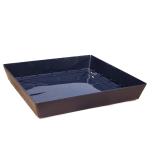 Podstawka Lofly Saucer 24,5cm KW antracytowa - pod doniczki kwadratowe