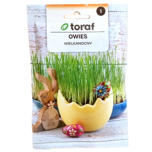 OWIES WIELKANOCNY zwyczajny - trawa dla kota, mikrolistki, nasiona 30g