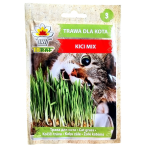 Trawa dla kota KICI MIX - do wysiania w doniczce - nasiona Toraf 30g