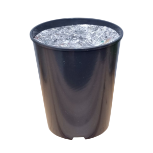 Doniczka do róż okrągła wysoka 7L 22cm + włóknina filcowa ściółkująca