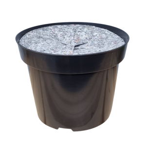 Doniczka na pomidory ogórki paprykę 12L 30cm + osłona filcowa ściółkująca