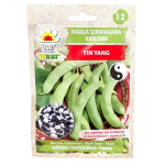 Fasola YIN YANG - szparagowa zielona bezwłóknista - nasiona Toraf 10g