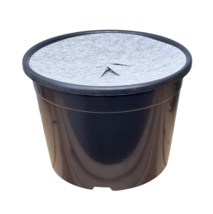 Doniczka na pomidory ogórki paprykę 30L 42cm + osłona filcowa ściółkująca