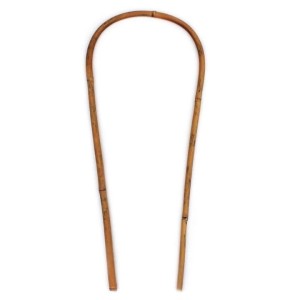 ŁUK BAMBUSOWY 35cm - tyczka z bambusa gięta, podpórka do roślin pnączy