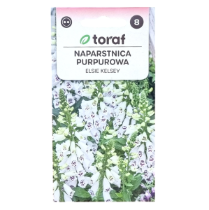 Naparstnica purpurowa ELSIE KELSEY - biało-bordowe kwiaty - nasiona Toraf 0,1g