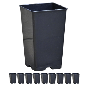 Doniczka produkcyjne wysokie 2L 12cm KW x 10szt. - na krzewy byliny drzewka