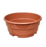 Misa 27cm 4,7L brąz terakota - doniczka na chryzantemy i rośliny cebulowe