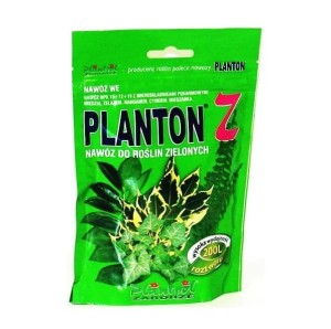 Planton Z 200g - nawóz do roślin zielonych domowych palm monster fikusów