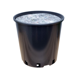 Doniczka produkcyjna RH12 12L 28cm OK wysoka z osłoną filcową ściółkującą