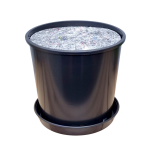 Doniczka produkcyjna szkółkarska RH12 12L 28cm OK ze ściółką i podstawką