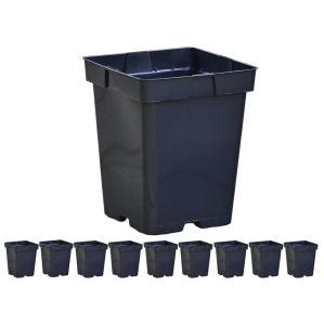 Doniczki HS5 5L 18cm KW x 10szt. na sadzonki krzewów drzewek traw ozdobnych