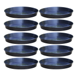 Podstawki P45 46cm czarne x 10szt. - pod duże doniczki i donice do choinek