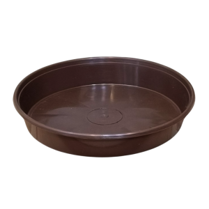 Podstawka plastikowa DonKwiat 18cm brązowa - pod doniczki i misy uprawowe