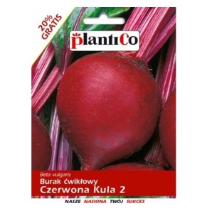 Burak ćwikłowy CZERWONA KULA nasiona warzyw 12g